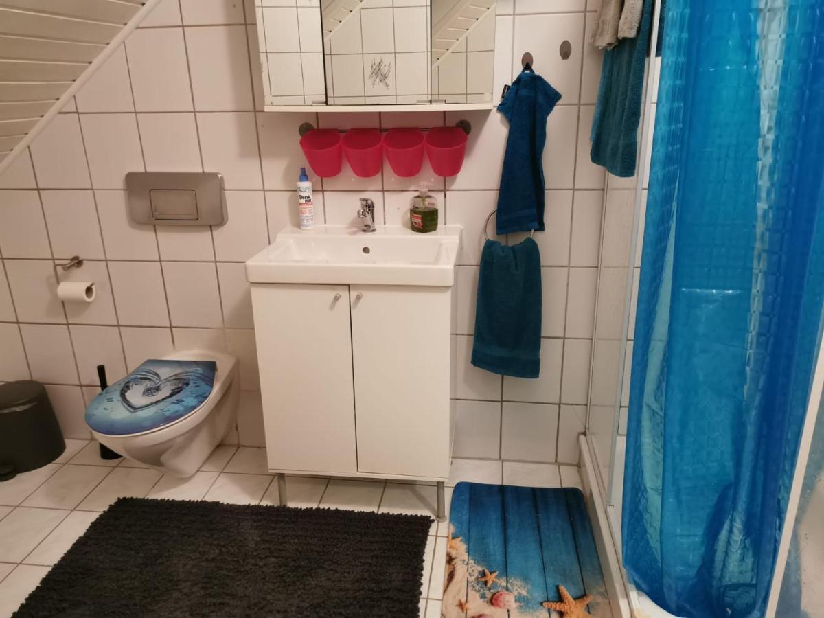 Wohnung Naehe Losheimer Stausee Niederlosheim Bagian luar foto