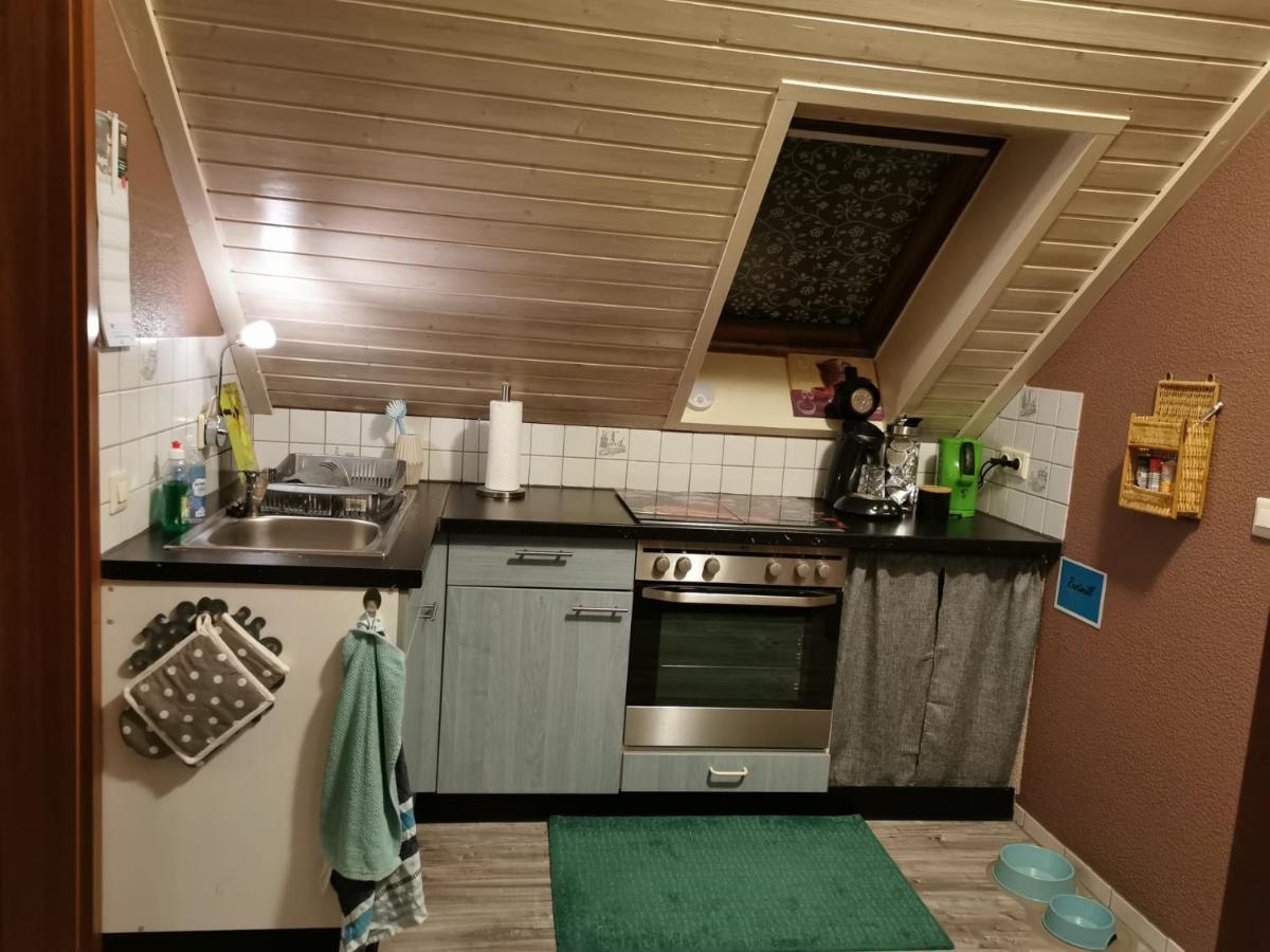 Wohnung Naehe Losheimer Stausee Niederlosheim Bagian luar foto